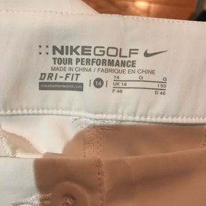 Women’s Nike golf shorts